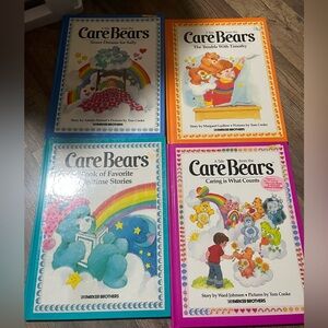 Vintage A Tale from the Care Bears 1983-84 Hardback Illustrated Book - Lot of 4